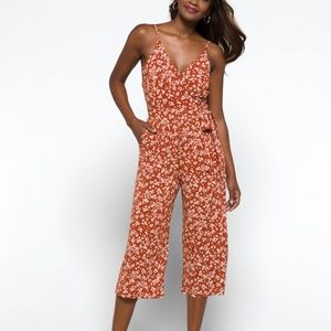 Kalleigh Rica Knit Crop Jumpsuit